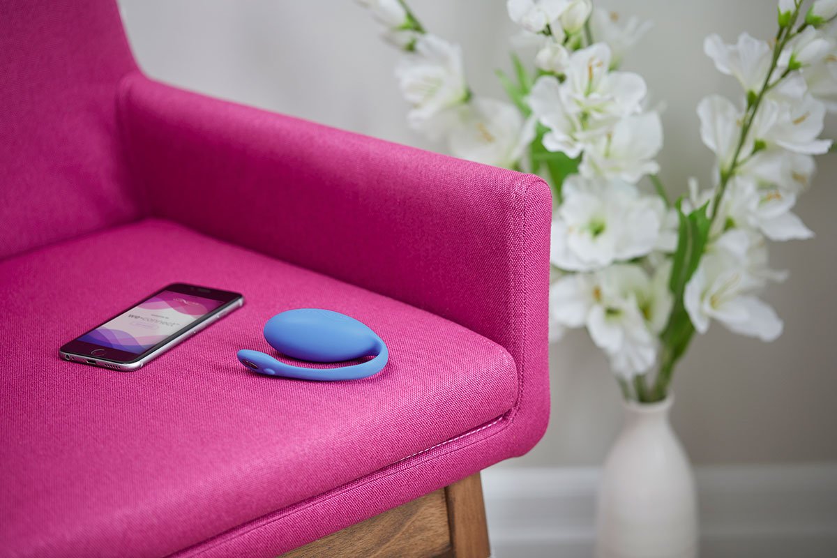 We-Vibe Jive Wearable Vibrator in Periwinkle Blue Vibrator - Tophatter Daily Deals