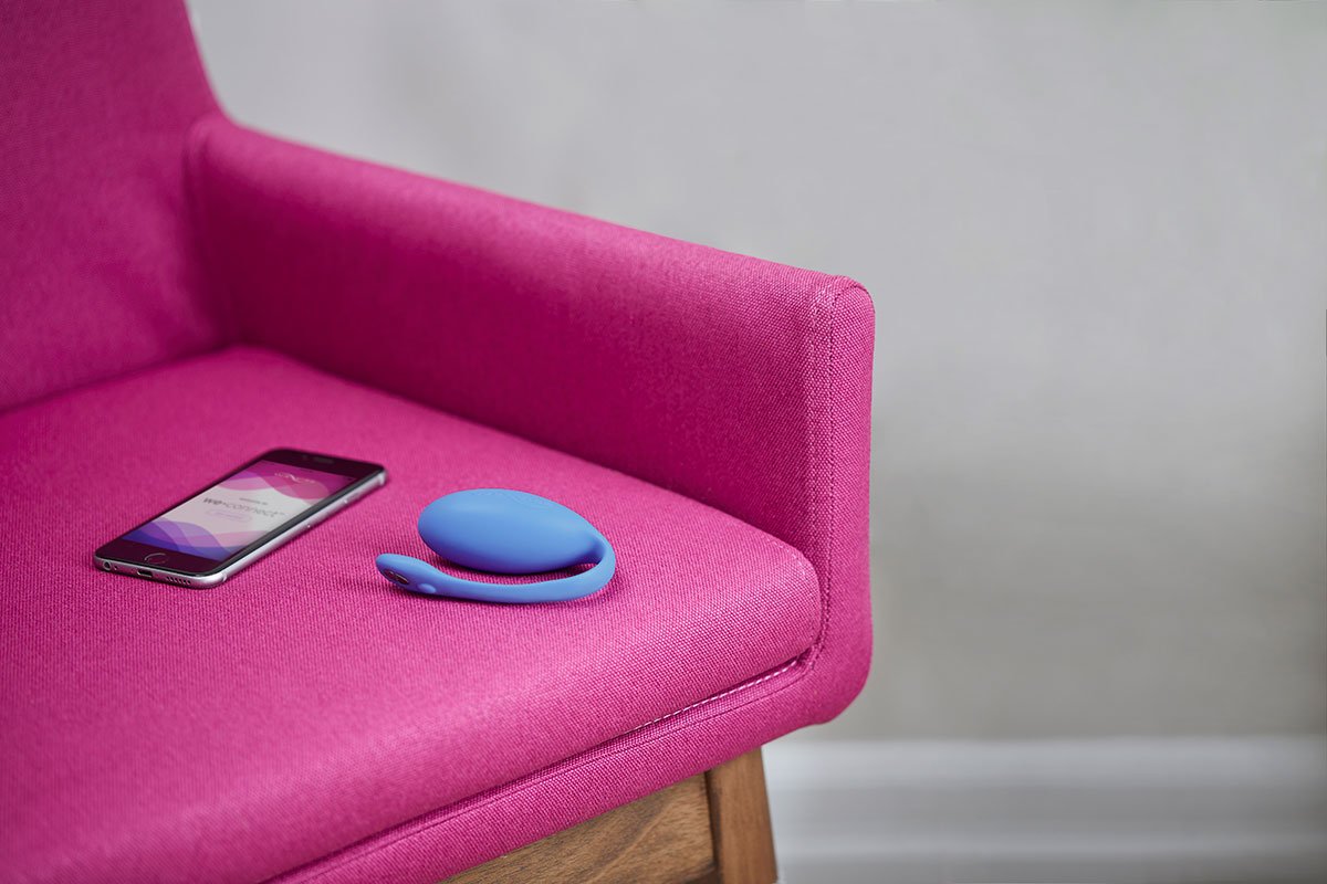 We-Vibe Jive Wearable Vibrator in Periwinkle Blue Vibrator - Tophatter Daily Deals