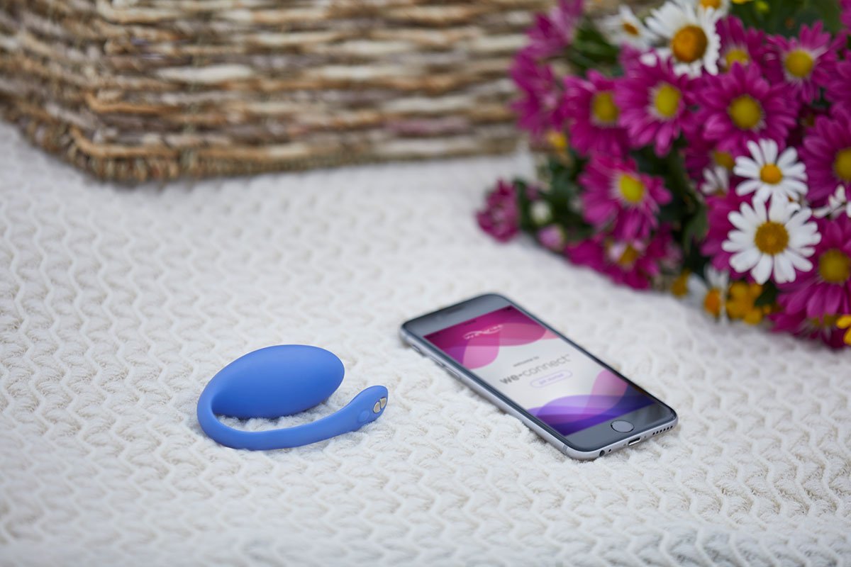 We-Vibe Jive Wearable Vibrator in Periwinkle Blue Vibrator - Tophatter Daily Deals