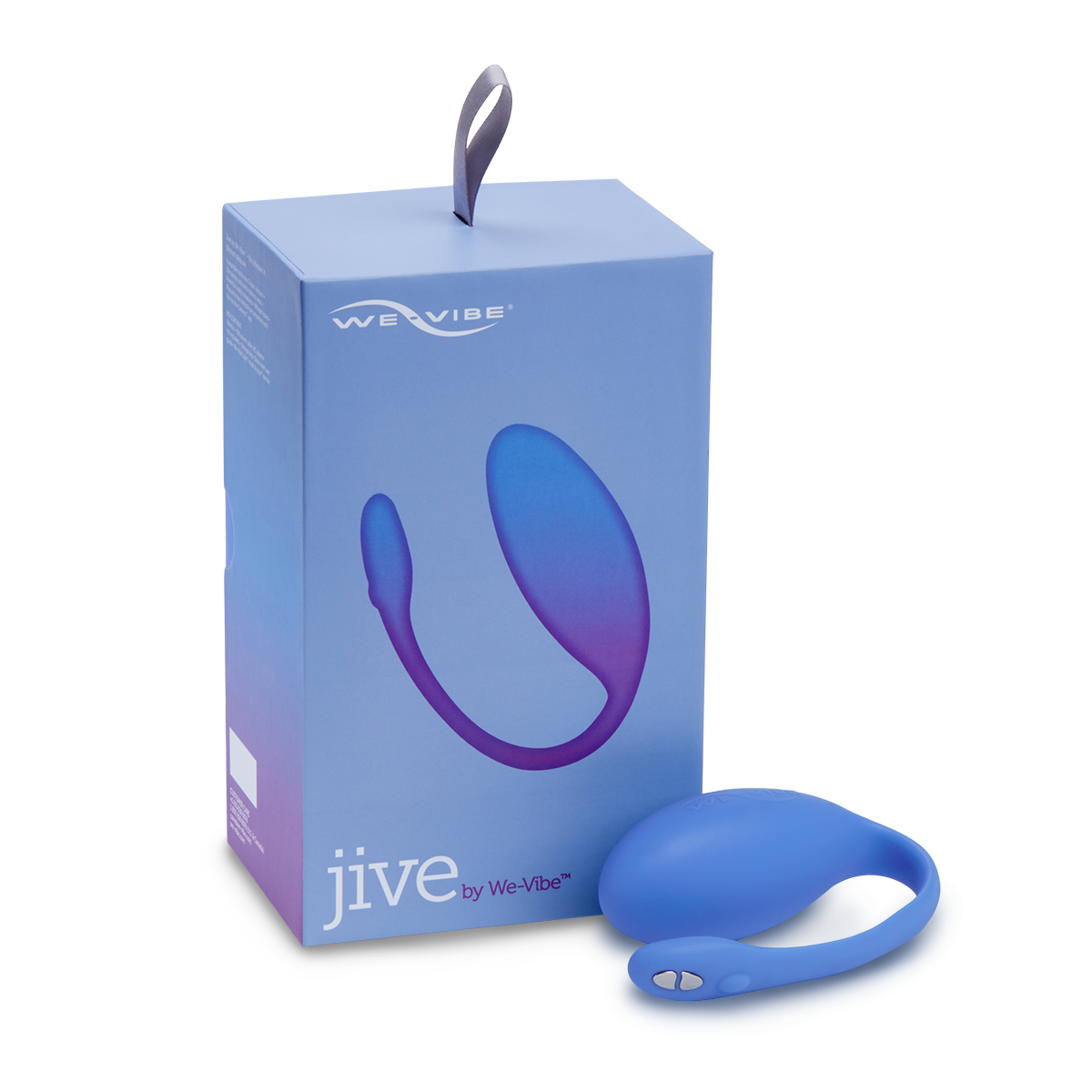 We-Vibe Jive Wearable Vibrator in Periwinkle Blue Vibrator - Tophatter Daily Deals