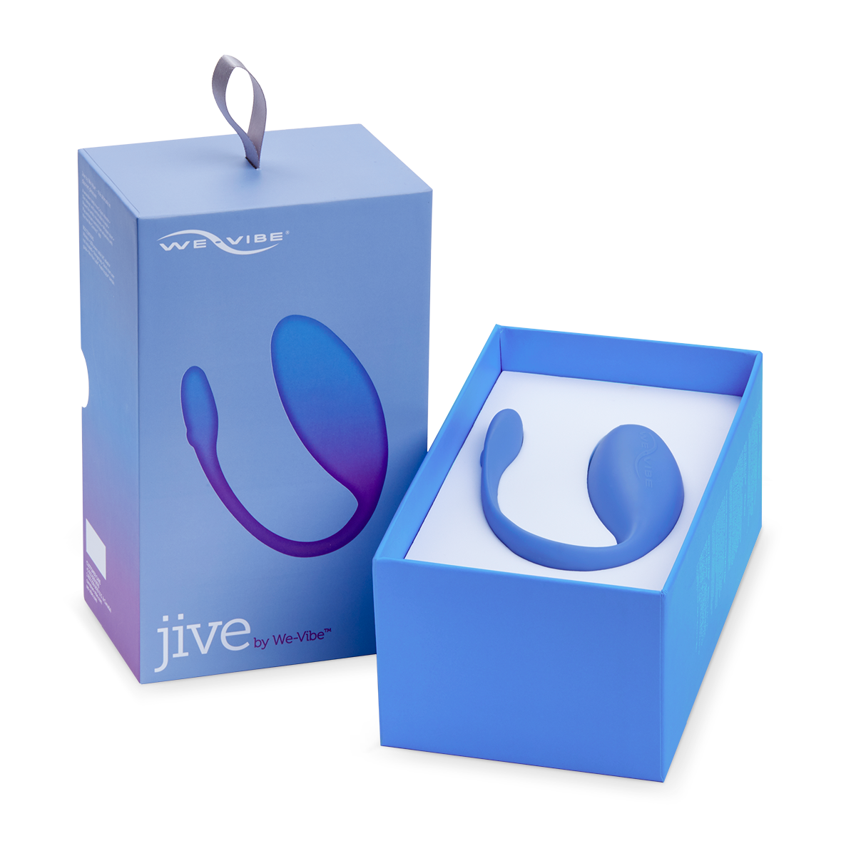 We-Vibe Jive Wearable Vibrator in Periwinkle Blue Vibrator - Tophatter Daily Deals