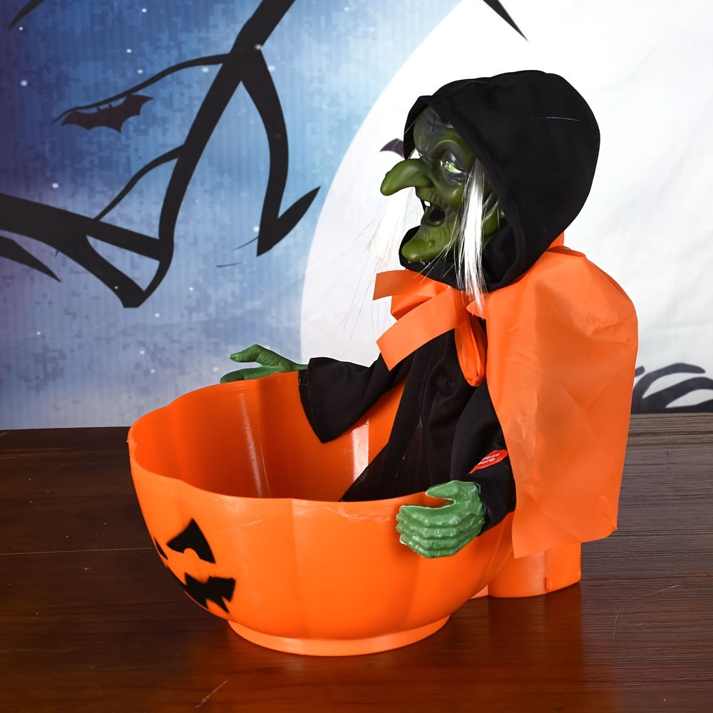 Halloween Skeleton Haunted House Decoration with Voice Control Halloween - Tophatter Daily Deals
