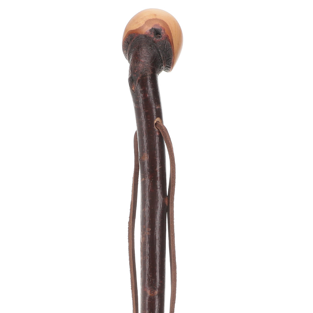 Limited Supply: Classic Blackthorn Knob Handle Cane with Shaft Irish Blackthorn Canes - Tophatter Daily Deals