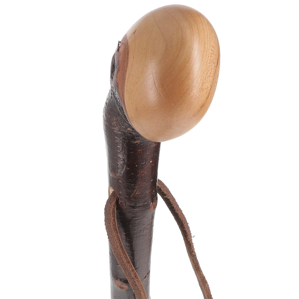 Limited Supply: Classic Blackthorn Knob Handle Cane with Shaft Irish Blackthorn Canes - Tophatter Daily Deals