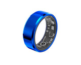 2024 Smart Ring For Men Women Heart Rate Blood Oxygen Monitoring Multi Sports Modes IP68 Waterproof Smart Rings For Android IOS Blue steel 0 - Tophatter Daily Deals