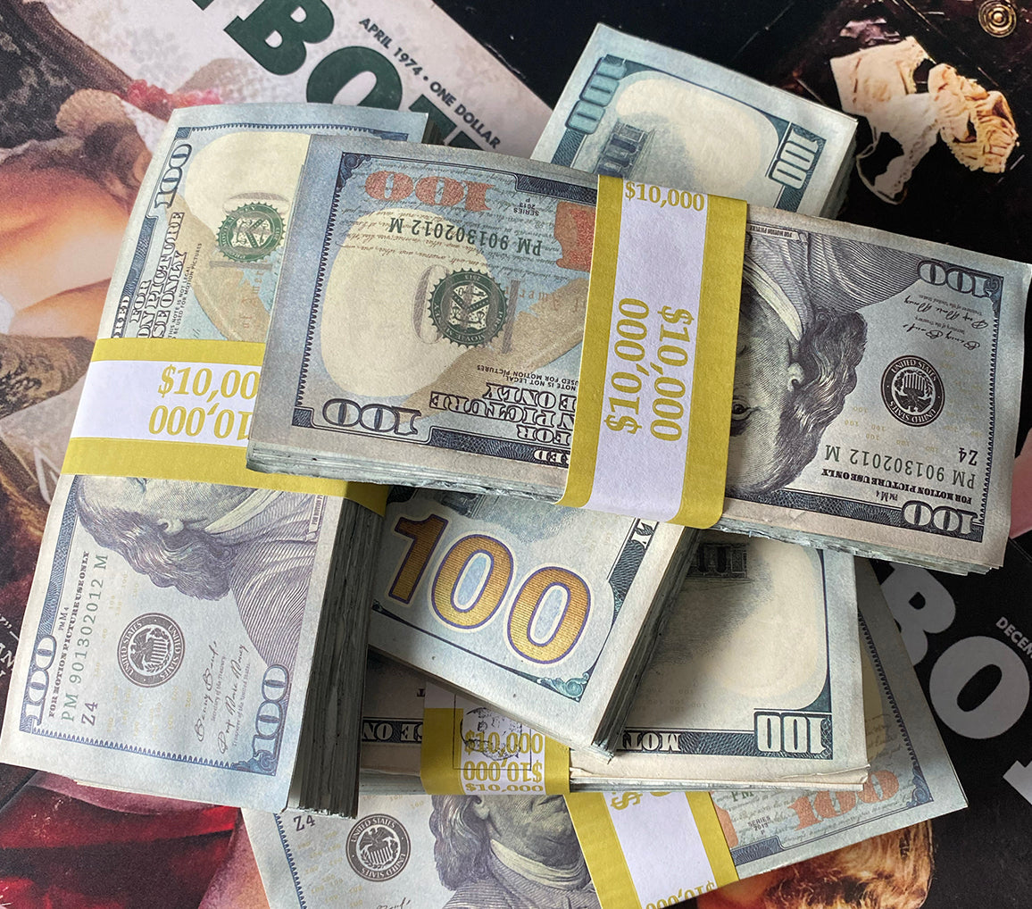 $50,000 Aged Prop Money - Blank Filler Toys & Games - Tophatter Daily Deals