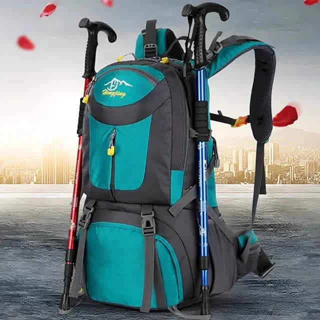 50L Waterproof Hiking Backpack Outdoor Recreation - Tophatter Daily Deals