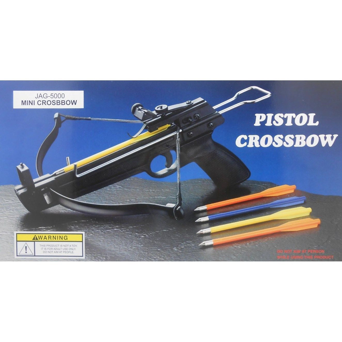 50 lb Mini Pistol Crossbow Gun w/ Arrows Hunting Archery Bolt Crossbow - Tophatter Daily Deals
