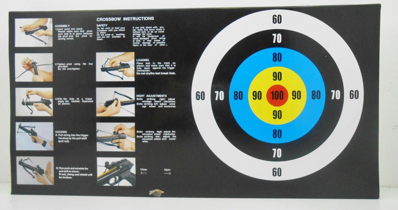 50 lb Mini Pistol Crossbow Gun w/ Arrows Hunting Archery Bolt Crossbow - Tophatter Daily Deals