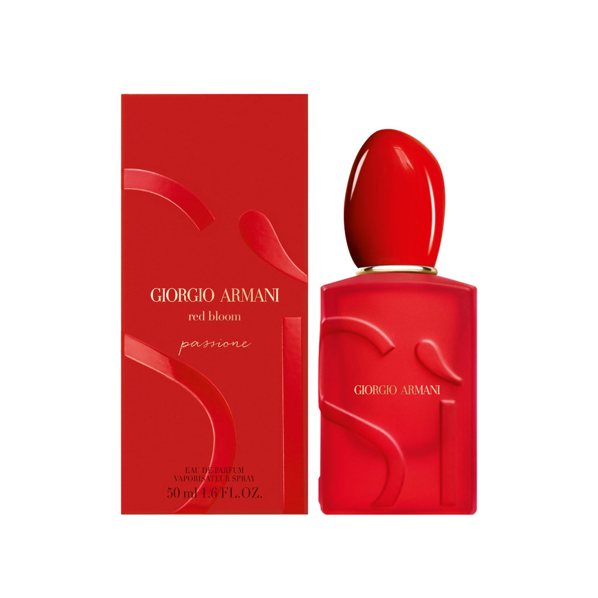 Giorgio Armani Si Passione Red Bloom Eau De Parfum 50ml Spray - Tophatter Daily Deals