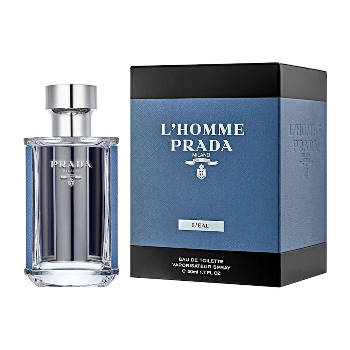 Prada L'Homme L'Eau Eau De Toilette 50ml Spray - Tophatter Daily Deals