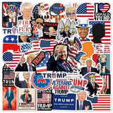 50pcs 2024 Donald Trump Stickers Decorative Stickers - Tophatter Daily Deals