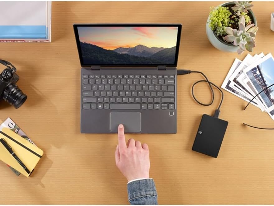 SEAGATE EXPANSION 4TB PORTABLE EXTERNAL HARD DRIVE - Tophatter's Army Deals MISC - Tophatter Daily Deals