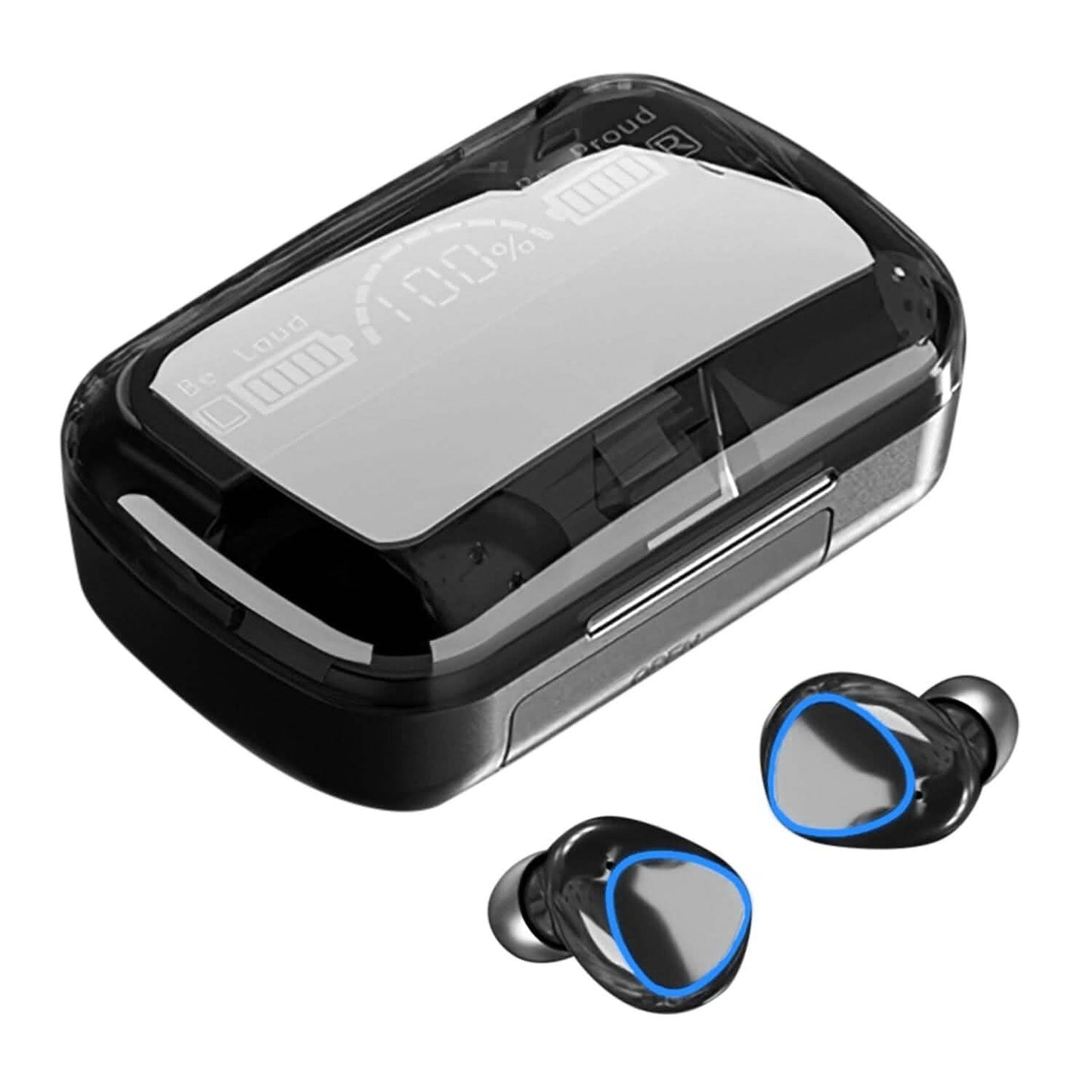 5.1 TWS Wireless Earbuds Touch Control Headphone Headphones - Tophatter Daily Deals