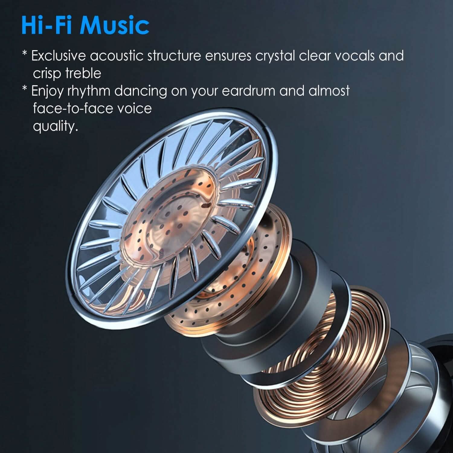 5.1 TWS Wireless Earphone with Charging Case IPX4 Waterproof Power Bank Headphones - Tophatter Daily Deals