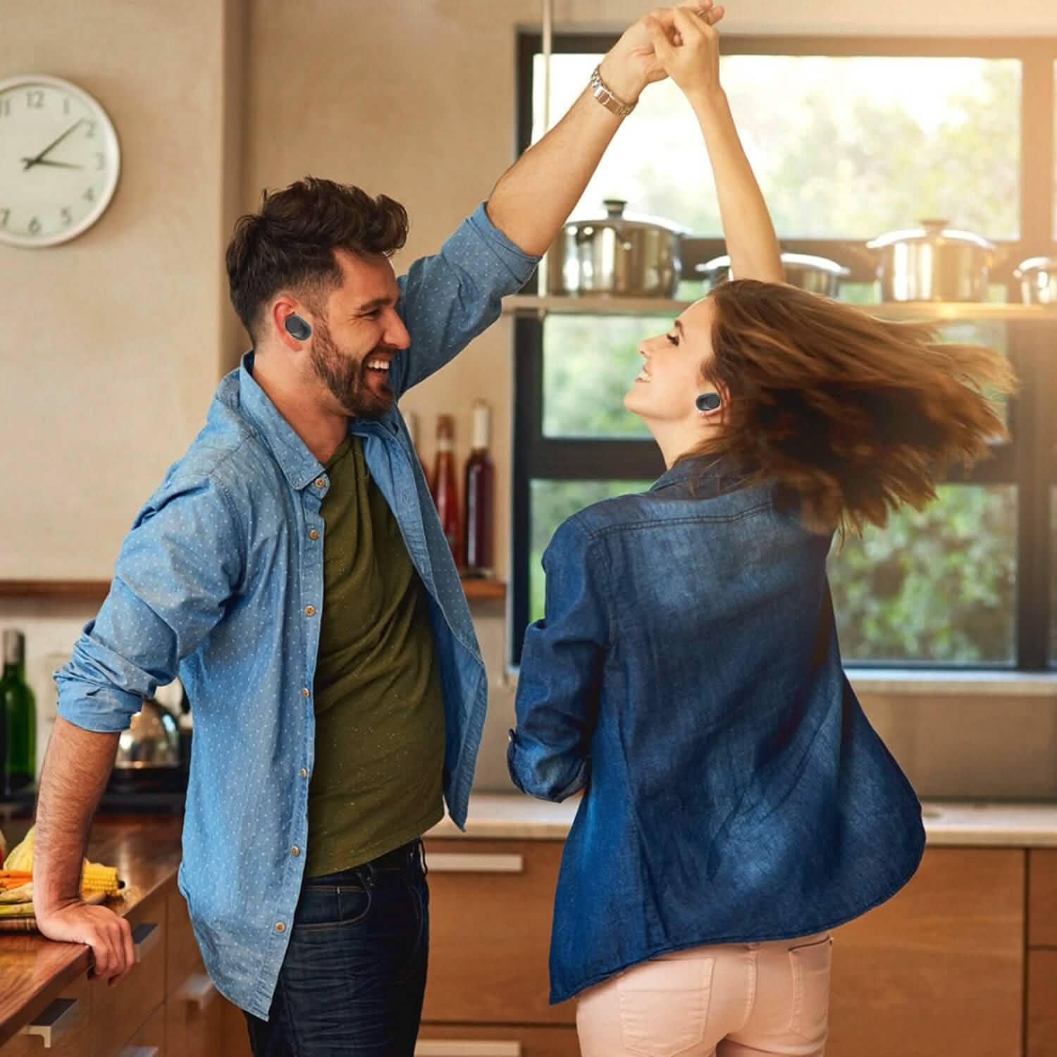 5.1 TWS Wireless Earphone with Charging Case IPX4 Waterproof Power Bank Headphones - Tophatter Daily Deals