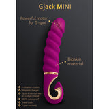 G Vibe Gjack Mini – Classic Ribbed Vibrator with Bioskin Material > Vibrators > Standard Vibrators - Tophatter Daily Deals