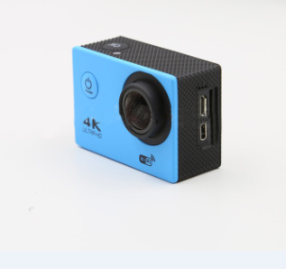 4K HD Waterproof Sport Camera Blue 0 - Tophatter Daily Deals