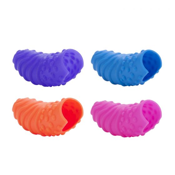 Intimate Play Silicone Finger Swirls Finger Sleeves - Tophatter Daily Deals