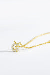 G To K Zircon 925 Sterling Silver Necklace Necklaces - Tophatter Daily Deals