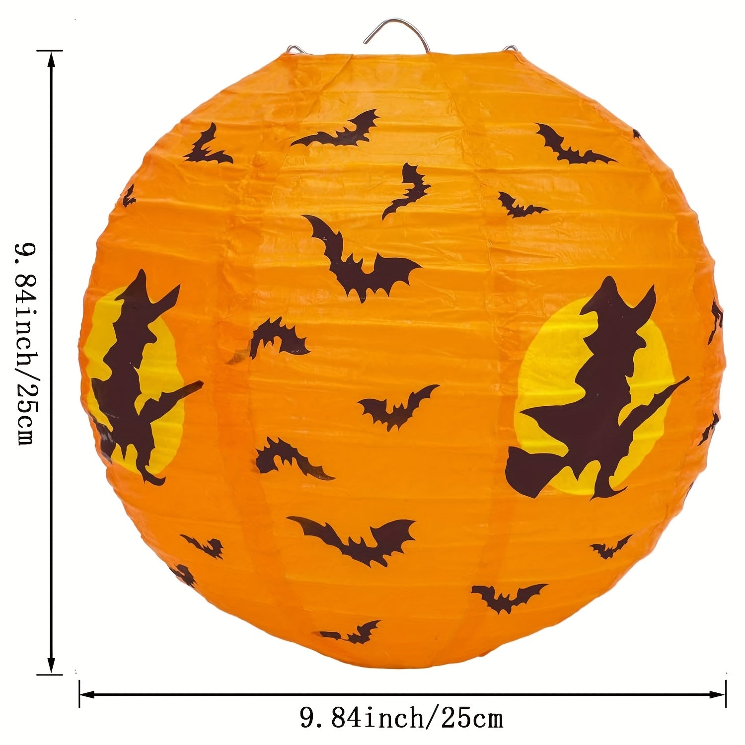 Halloween Paper Lanterns Set Decor (10pcs) - Tophatter Daily Deals