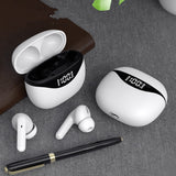 Bluetooth Headset Digital Display Touch Wireless 0 - Tophatter Daily Deals