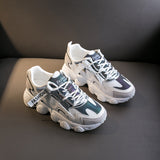 Breathable wild daddy shoes women White 0 - Tophatter Daily Deals