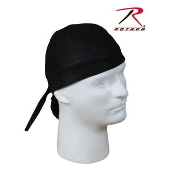 Rothco Solid Color Headwrap BLACK - Tophatter Daily Deals
