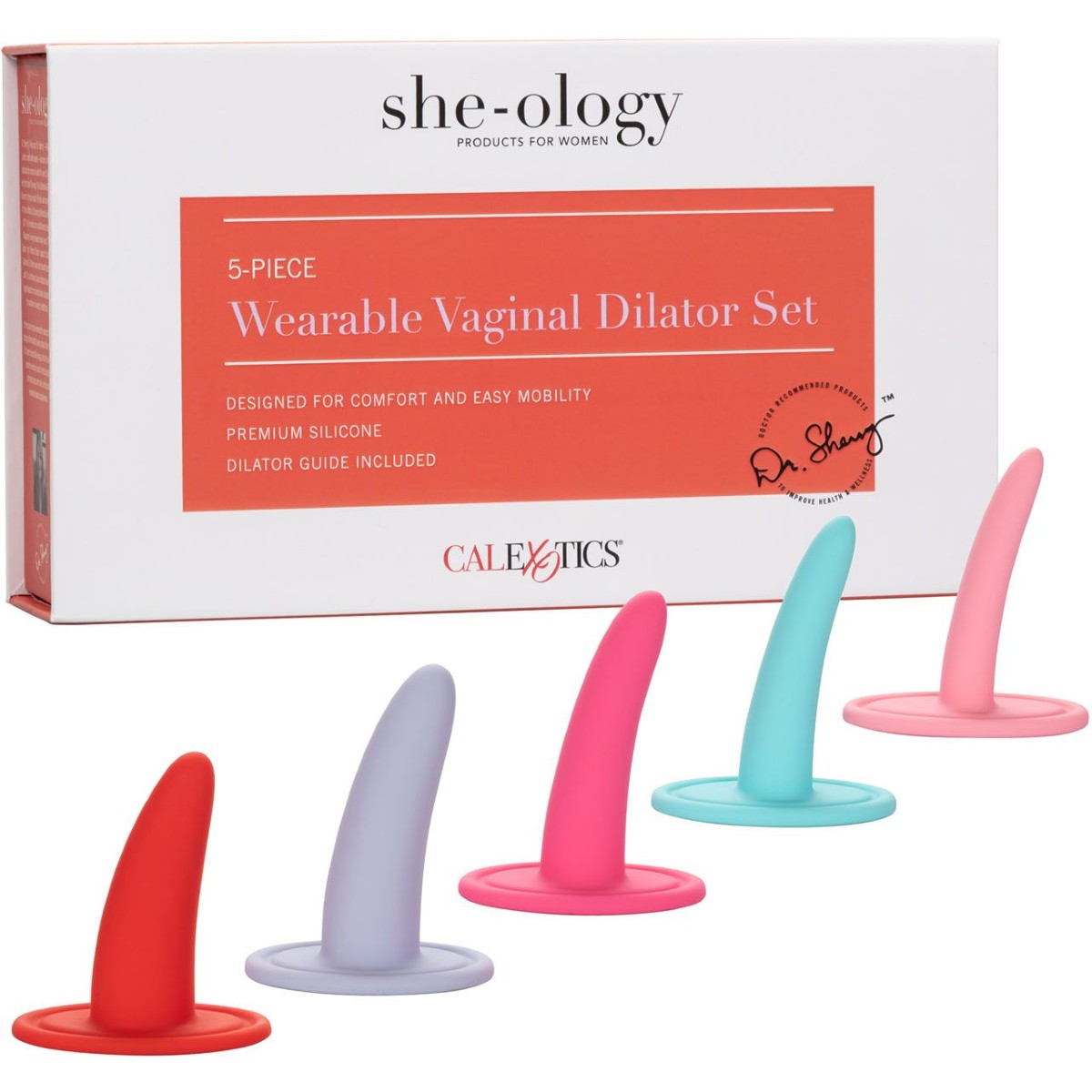 She-Ology 5 Piece Wearable Vagina Dilator Set Dilators - Tophatter Daily Deals
