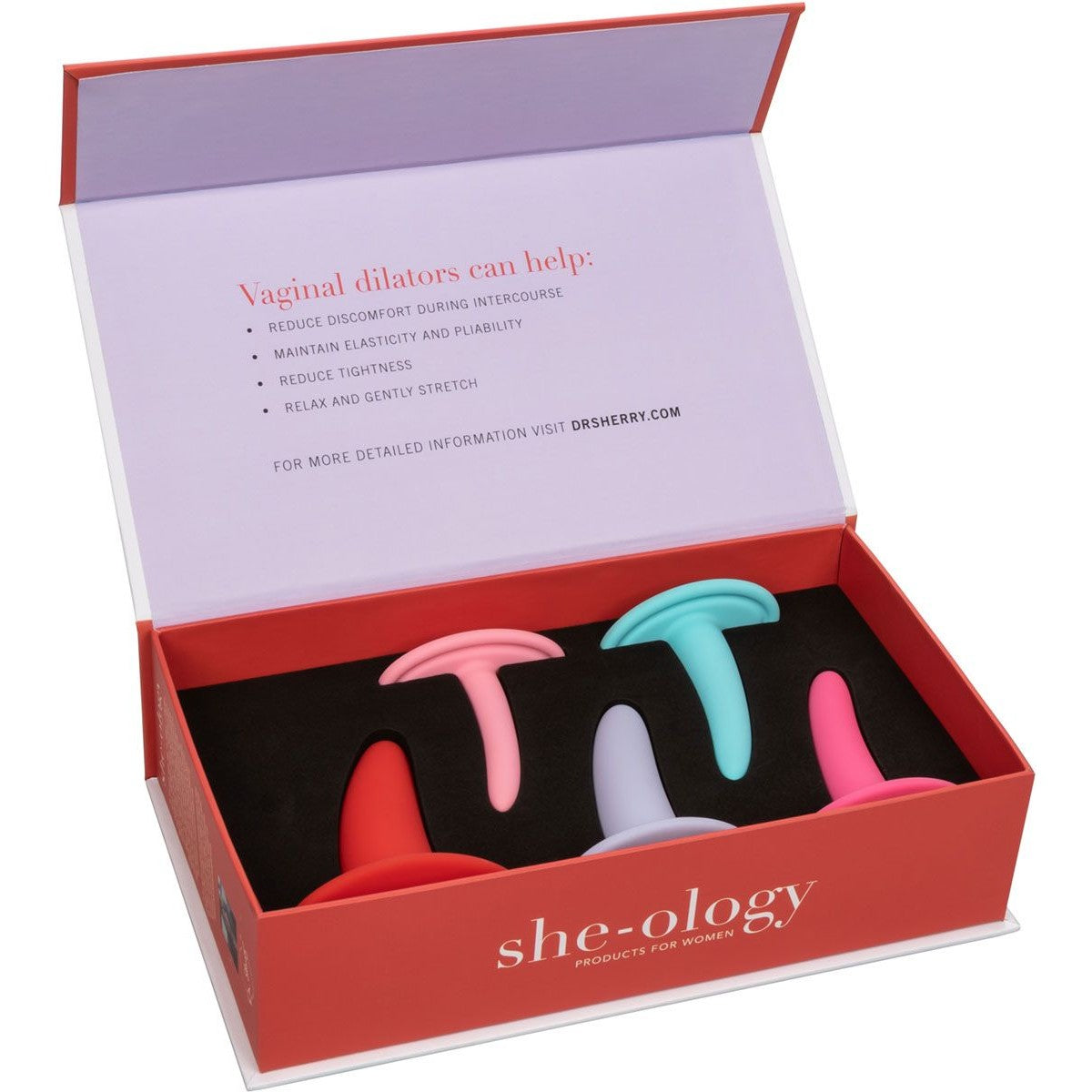 She-Ology 5 Piece Wearable Vagina Dilator Set Dilators - Tophatter Daily Deals