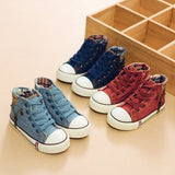 Autumn Expert Skill Children Casual Shoes Boys Girls Sport Shoes Breathable Denim Sneakers Kids Canvas Shoes Baby Boots 0 - Tophatter Daily Deals