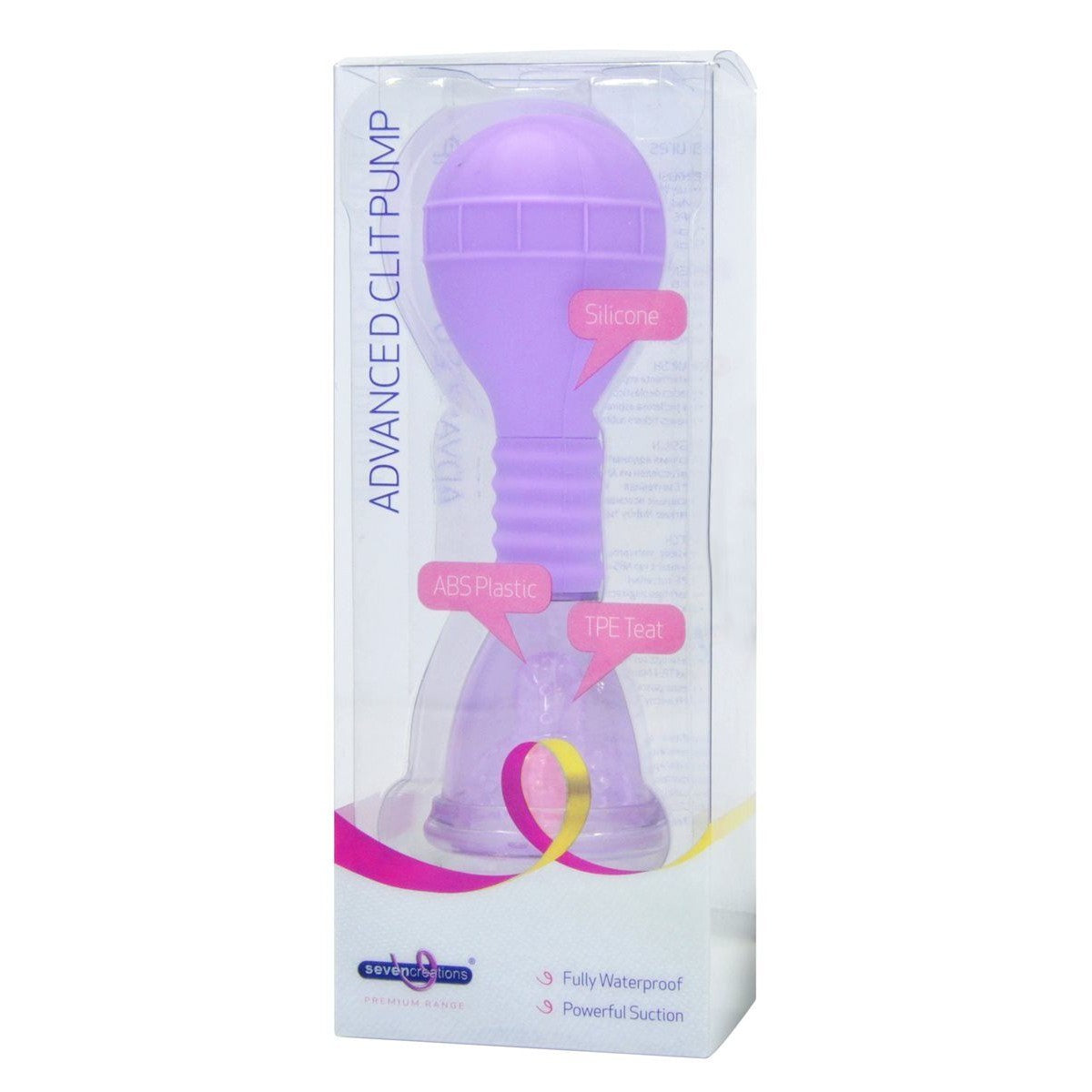 Advanced Clit Pump in Purple Clitoral Pump - Tophatter Daily Deals
