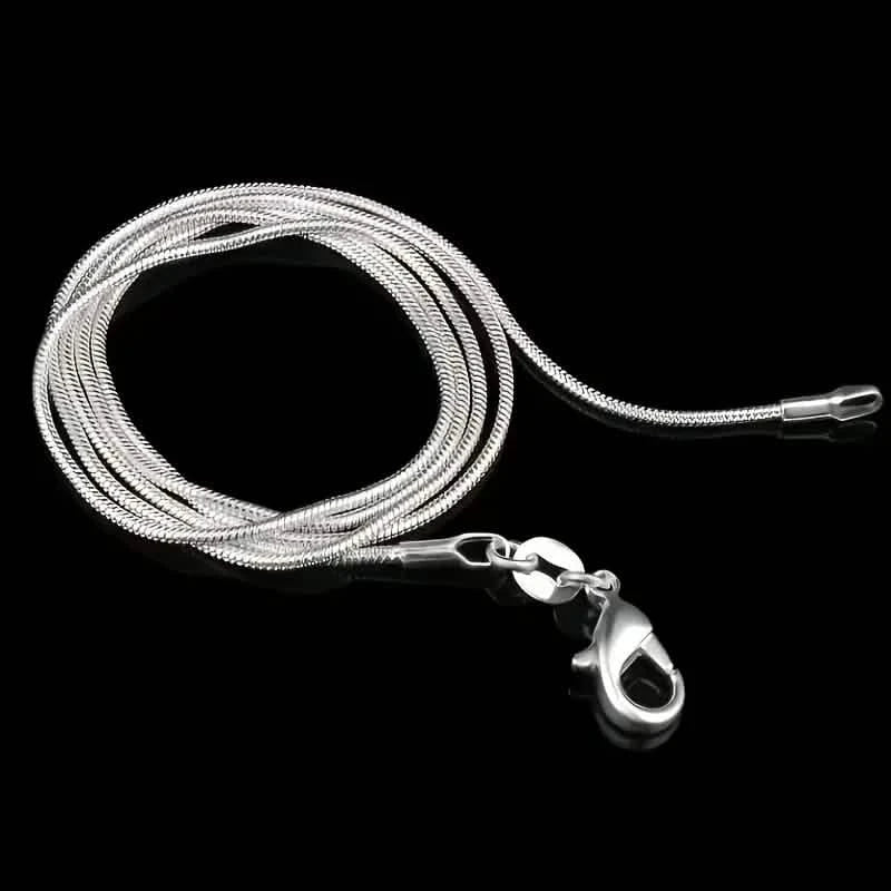 Unisex Snake Chain Necklace Necklaces - Tophatter Daily Deals
