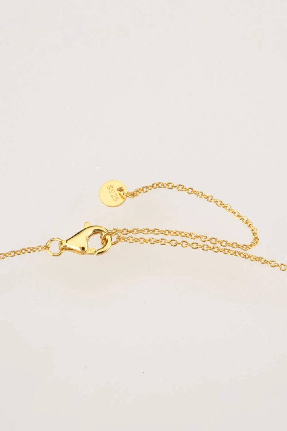 Figure 8 Lobster Clasp 925 Sterling Silver Necklace Necklaces - Tophatter Daily Deals