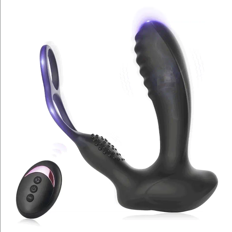 Acmejoy Vibrations Heating Anal Plug Black Anal Toys - Tophatter Daily Deals