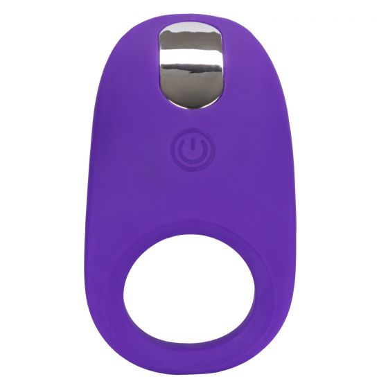 Passion Enhancer Vibrating Cock Ring in Purple Cock Ring - Tophatter Daily Deals