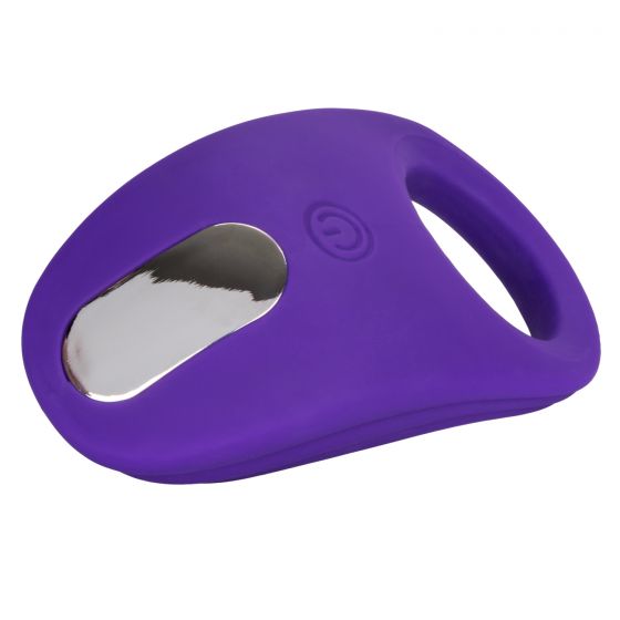 Passion Enhancer Vibrating Cock Ring in Purple Cock Ring - Tophatter Daily Deals