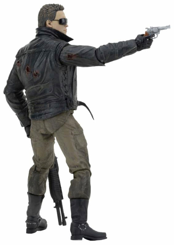 TERMINATOR - T-800 POLICE STATION ASSAULT ULTIMATE (LEATHER JACKET) Action Figure - Tophatter Daily Deals