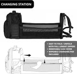 Phil & Jack Dad Diaper Bag Backpack, Baby Diaper Bag with Changing Station, Tactical Military Style, Womens Mens Diaper Bag (Black) Handbags & Wallets - Tophatter Daily Deals