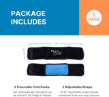 NatraCure Cold Therapy Wrap (Regular) with 14" Strap - 2 Pack Health & Wellness - Tophatter Daily Deals