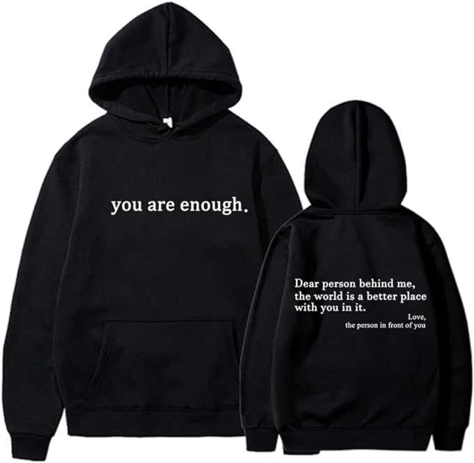 Soft Cozy Unisex Hoodie - Relaxed Fit, Cotton, Everyday Black - Tophatter Daily Deals