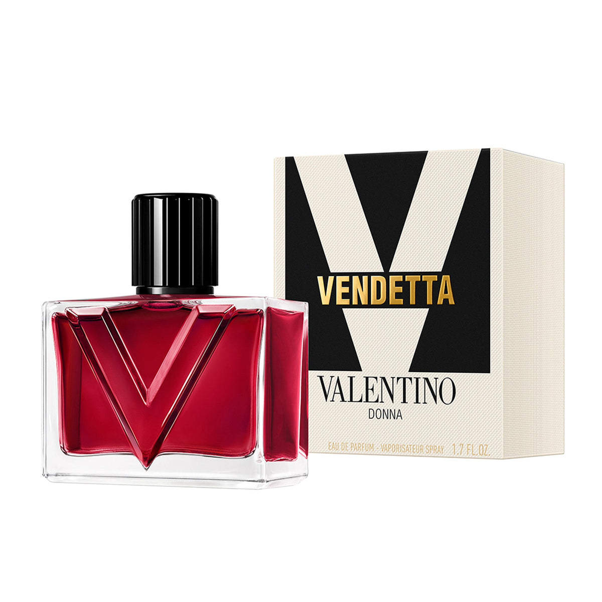 Valentino Vendetta Donna Eau De Parfum 50ml Spray - Tophatter Daily Deals