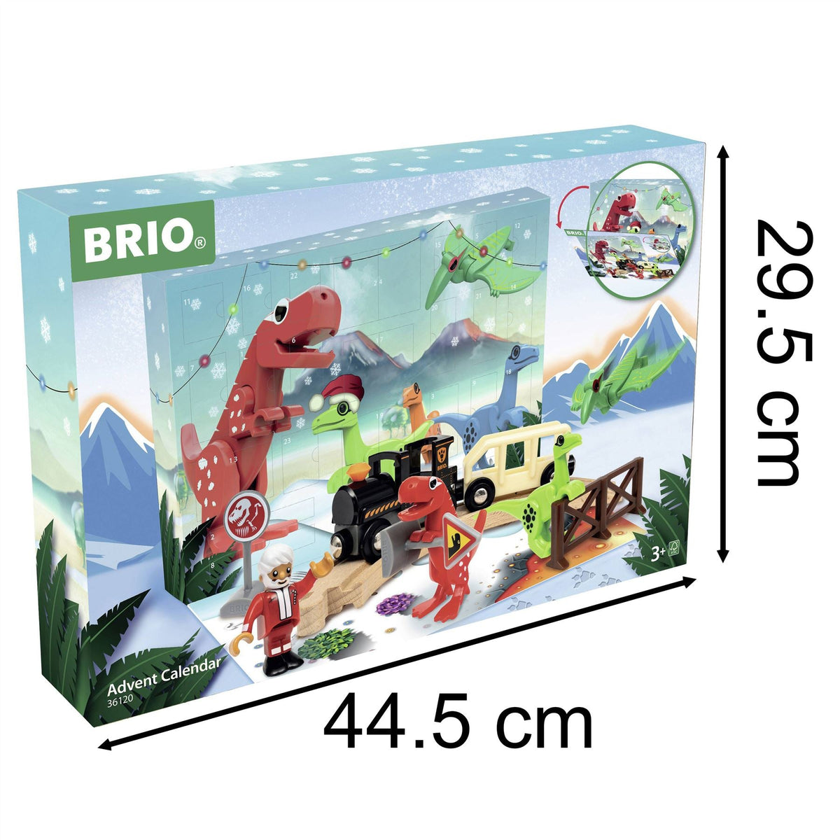 Children's Brio Dinosaur Advent Calendar | Kids Train Christmas Advent Calendar Advent Calendar - Tophatter Daily Deals