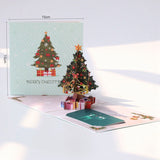 3d Christmas Greeting Card Stereo Christmas Tree Card Creative Small Tree Color Printing 0 - Tophatter Daily Deals