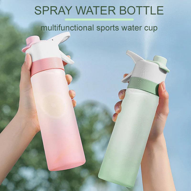 Spray Water Bottle for Girls- Outdoor Sport Fitness Water Cup Large Capacity Spray Bottle Drinkware Travel Bottles Kitchen Gadgets bottles - Tophatter Daily Deals