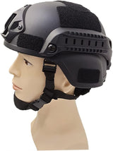 TACTICAL OUTDOOR HELMET BLACK - JY-14 - Tophatter's Army Deals ACCESSORIES - Tophatter Daily Deals