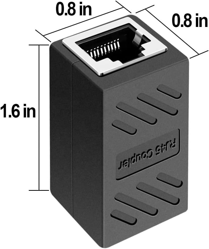 ANDOWL Q-JC13 RJ45 NETWORK JOINER - 1'S - Tophatter's Army Deals CCTV - Tophatter Daily Deals