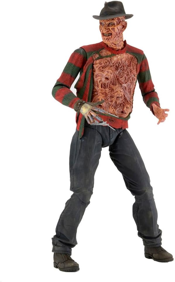 A Nightmare on Elm Street 3: Dream Warriors – Freddy Krueger 1:4 (18") Scale Action Figure Action Figure - Tophatter Daily Deals