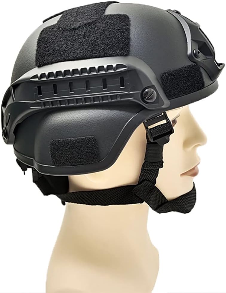 TACTICAL OUTDOOR HELMET BLACK - JY-14 - Tophatter's Army Deals ACCESSORIES - Tophatter Daily Deals