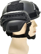 TACTICAL OUTDOOR HELMET BLACK - JY-14 - Tophatter's Army Deals ACCESSORIES - Tophatter Daily Deals
